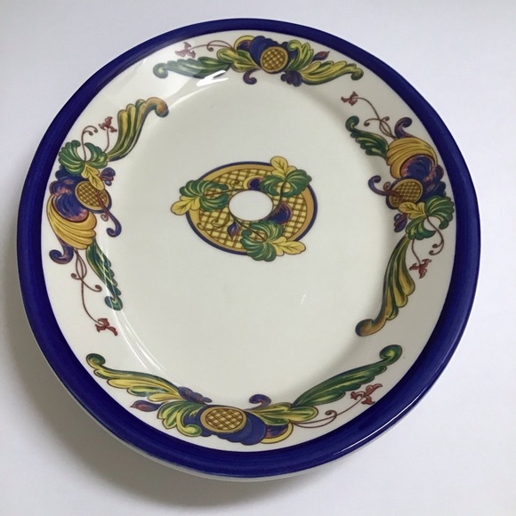 Serving Platter Homer Laughlin Seville Pattern Cobalt Blue Large USA Vintage - Picture 8 of 12